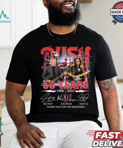 Rush Thank you for the memories shirt