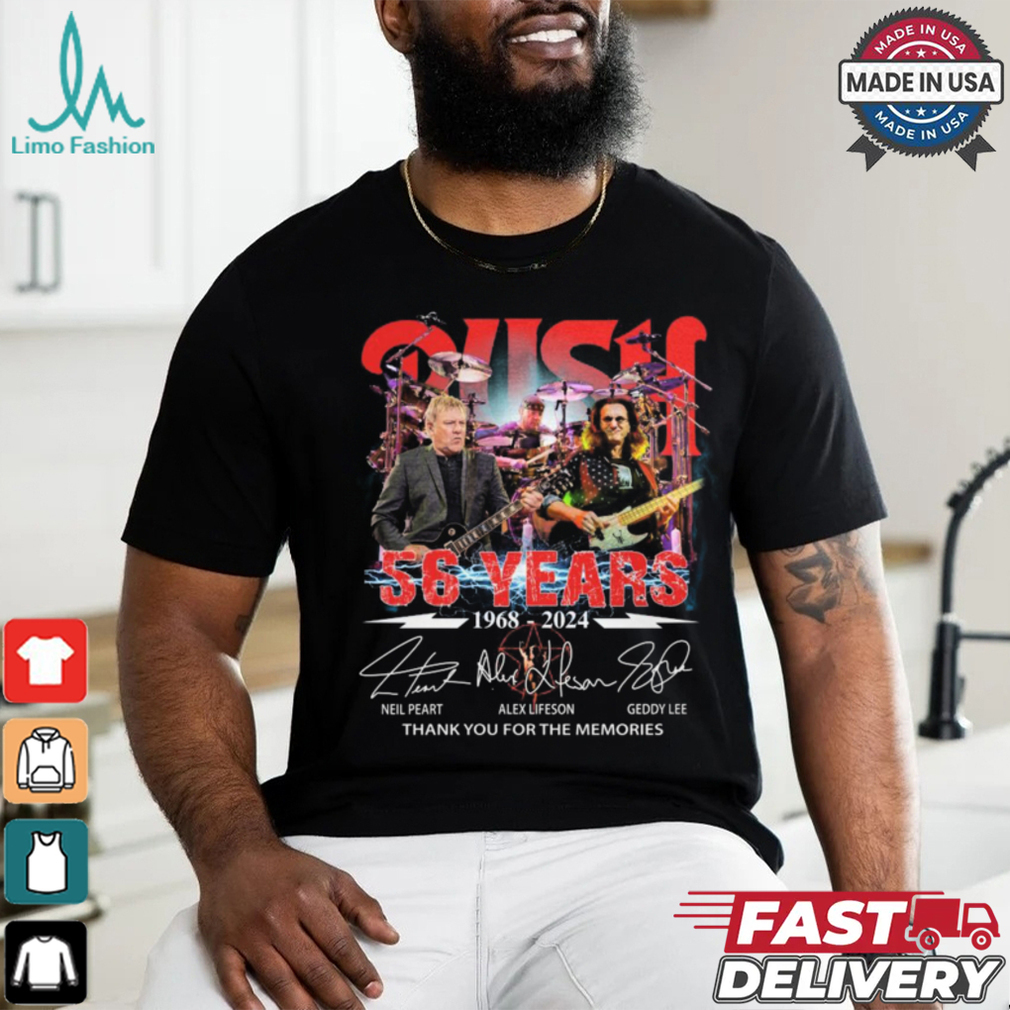 Rush Thank you for the memories shirt Rush Thank you for the memories shirt