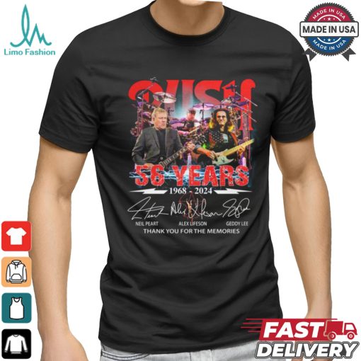Rush Thank you for the memories shirt