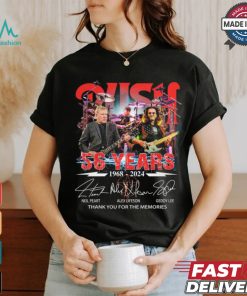 Rush Thank you for the memories shirt