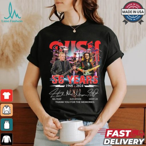 Rush Thank you for the memories shirt