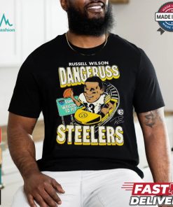 Russell wilson dangeruss steelers shirt