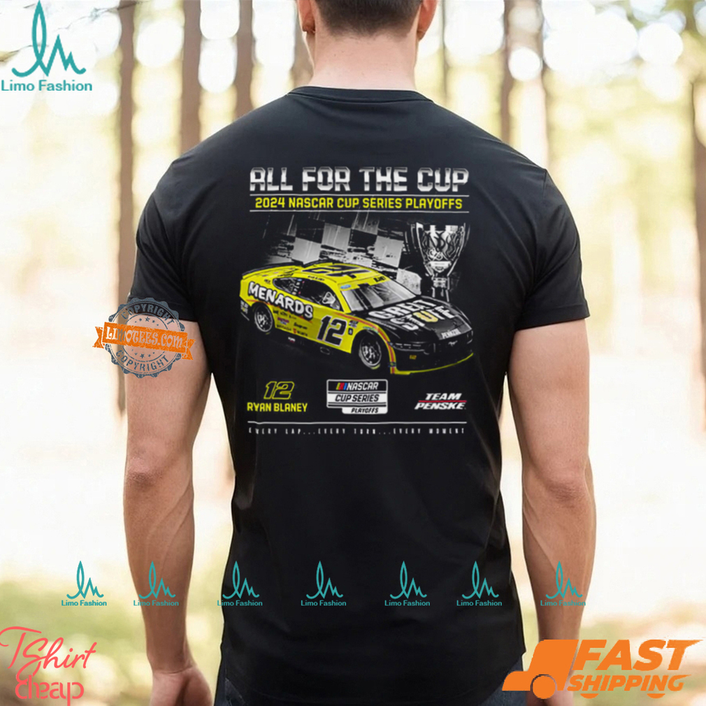 Ryan Blaney Team Penske 2024 Nascar Cup Series Playoffs T shirt Ryan Blaney Team Penske 2024 Nascar Cup Series Playoffs T shirt