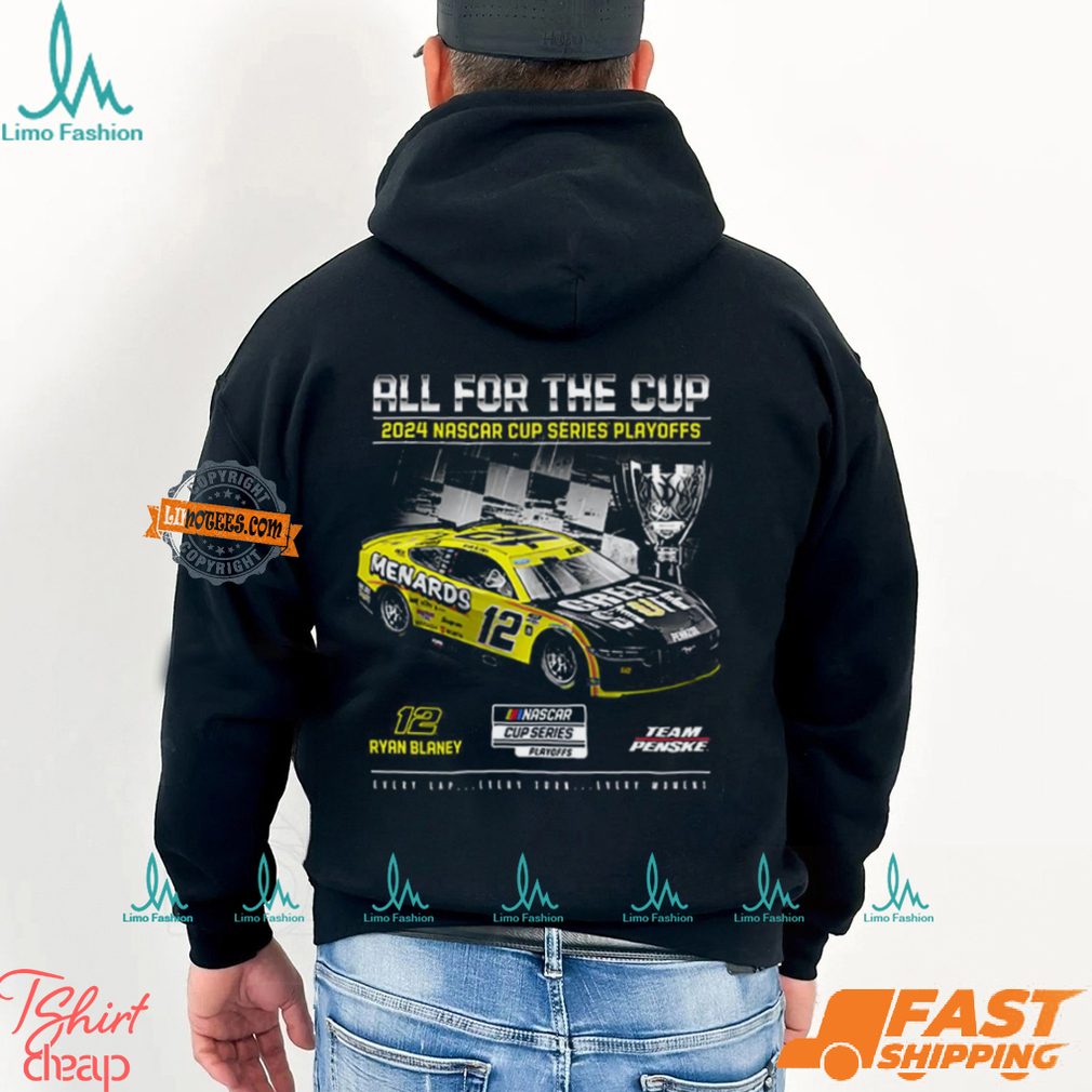 Ryan Blaney Team Penske 2024 Nascar Cup Series Playoffs T shirt Ryan Blaney Team Penske 2024 Nascar Cup Series Playoffs T shirt