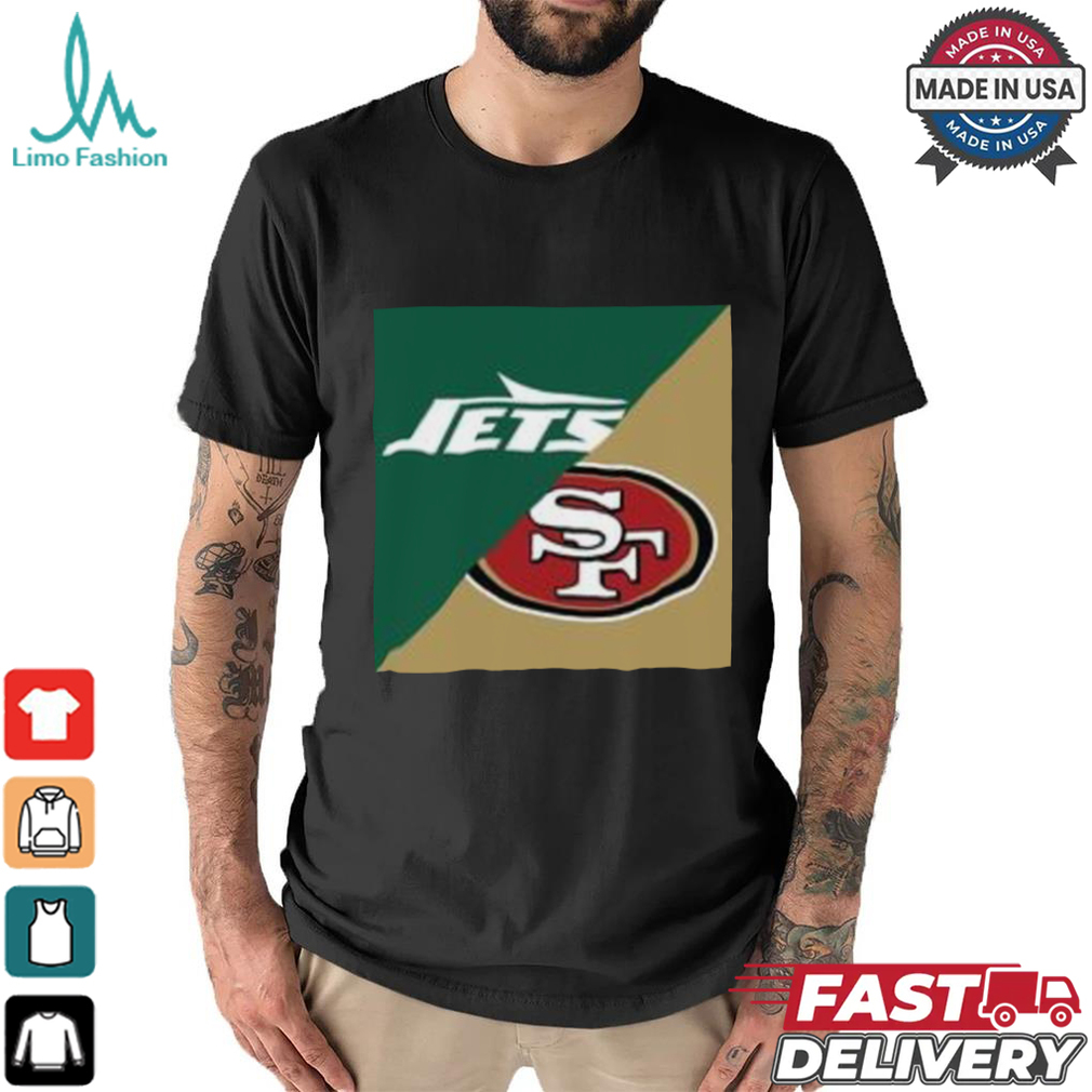 SAN FRANCISCO 49ERS at NEW YORK JETS shirt SAN FRANCISCO 49ERS at NEW YORK JETS shirt