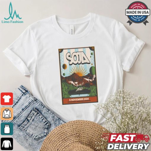 SOJA November 8 2024 Buenos Aires AR Event Poster T Shirt