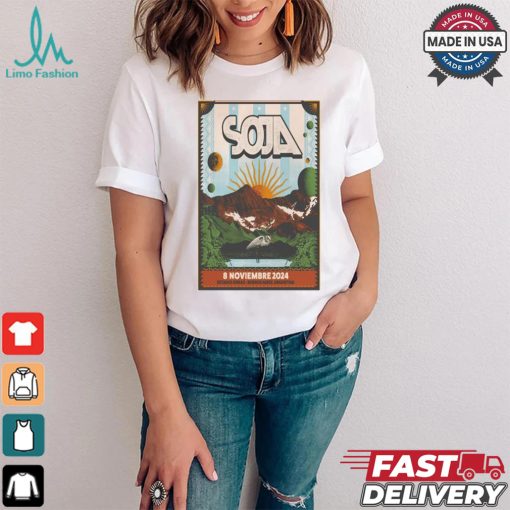SOJA November 8 2024 Buenos Aires AR Event Poster T Shirt