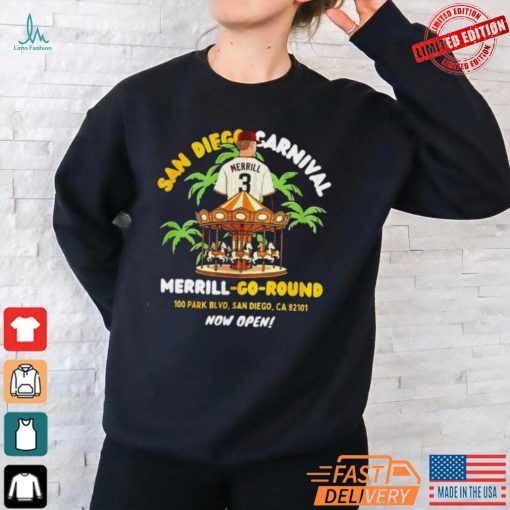 San Diego Padres Jackson Merrill Garnival Merrill go round Shirt