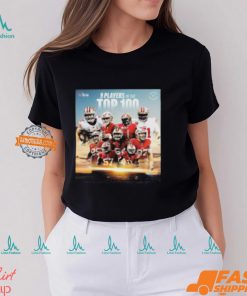 San Francisco 49ers 9 Players In The NFL Top 100 Most In The NFL Classic T Shirt