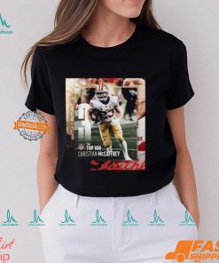 San Francisco 49ers Christian McCaffrey Top 3 In The NFL Top 100 Classic T Shirt