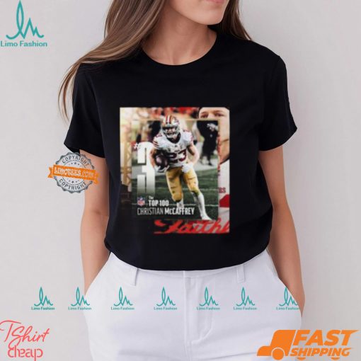 San Francisco 49ers Christian McCaffrey Top 3 In The NFL Top 100 Classic T Shirt