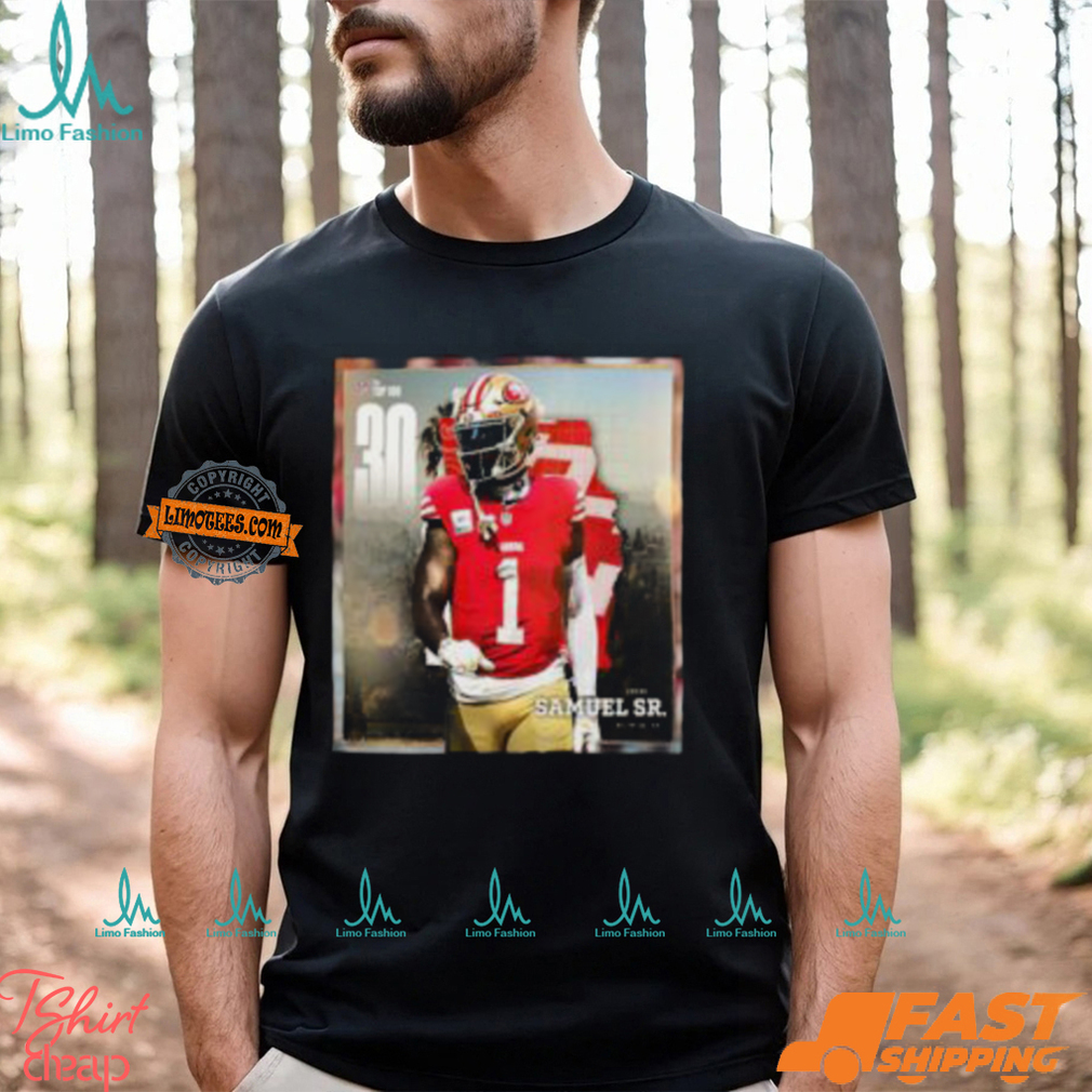 San Francisco 49ers Deebo Samuel Sr Top 30 In The NFL Top 100 Classic T Shirt San Francisco 49ers Deebo Samuel Sr Top 30 In The NFL Top 100 Classic T Shirt