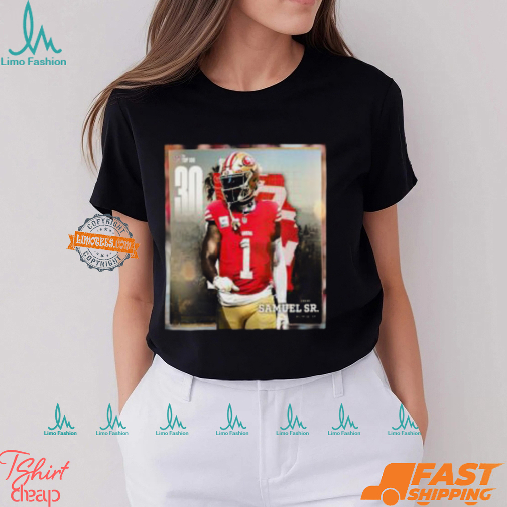 San Francisco 49ers Deebo Samuel Sr Top 30 In The NFL Top 100 Classic T Shirt San Francisco 49ers Deebo Samuel Sr Top 30 In The NFL Top 100 Classic T Shirt