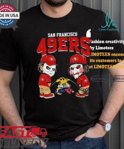 San Francisco 49ers NFL Halloween Peeing Funny Shirt