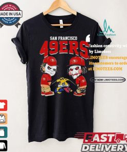 San Francisco 49ers NFL Halloween Peeing Funny Shirt