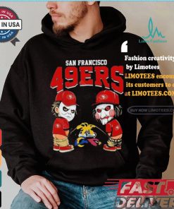San Francisco 49ers NFL Halloween Peeing Funny Shirt