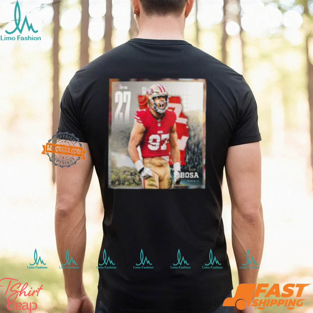 San Francisco 49ers Nick Bosa Top 27 In The NFL Top 100 Classic T Shirt San Francisco 49ers Nick Bosa Top 27 In The NFL Top 100 Classic T Shirt