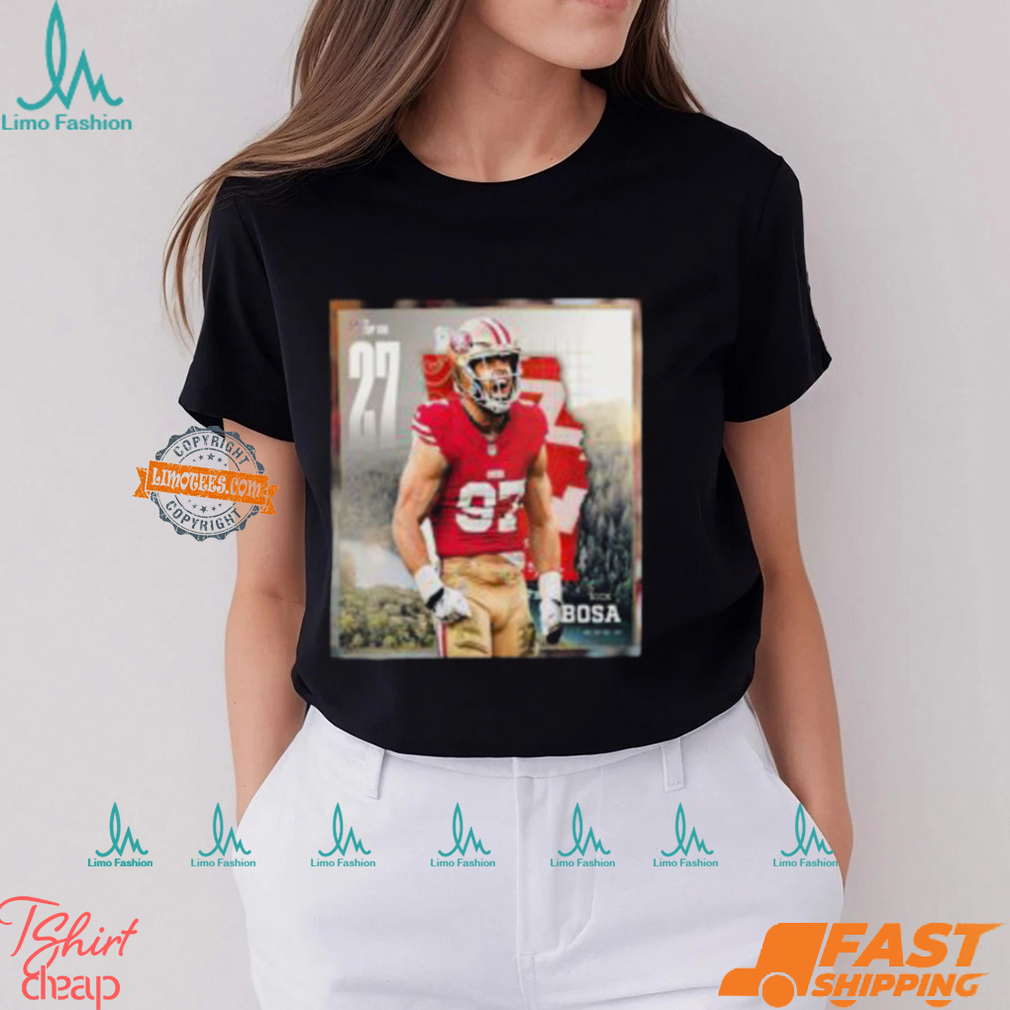 San Francisco 49ers Nick Bosa Top 27 In The NFL Top 100 Classic T Shirt San Francisco 49ers Nick Bosa Top 27 In The NFL Top 100 Classic T Shirt