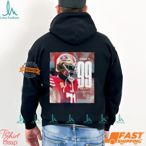 San Francisco 49ers Trent Williams Back In The 99 Club EA Sports NFL Madden 25 Classic T Shirt