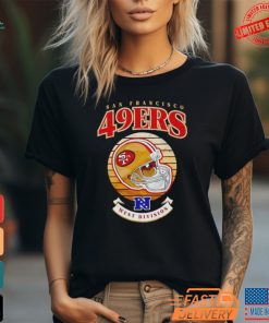 San Francisco 49ers west division football Logo Retro Shirt