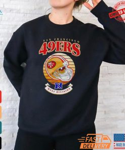San Francisco 49ers west division football Logo Retro Shirt