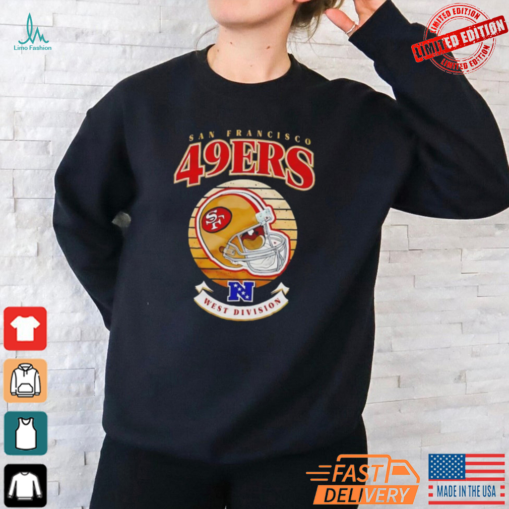 San Francisco 49ers west division football Logo Retro Shirt San Francisco 49ers west division football Logo Retro Shirt