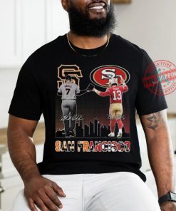San Francisco Giants Blake Snell San Francisco 49ers Brock Purdy The Stars Signatures T shirt