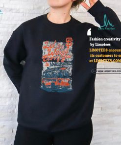 San Francisco Giants Margaritaville Bus Waves Graphic T Shirt