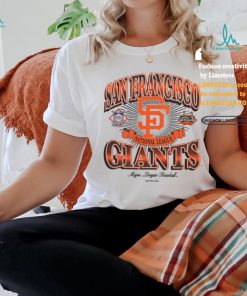 San Francisco Giants Mlb Cooperstown Light Heather Gray Short Sleeve T Shirt