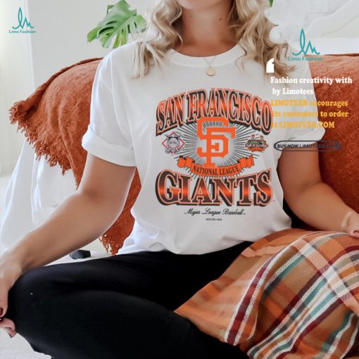 San Francisco Giants Mlb Cooperstown Light Heather Gray Short Sleeve T Shirt