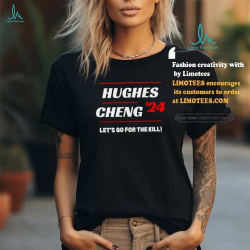 Sara Hughes Kelly Cheng USA let’s go for the kill shirt