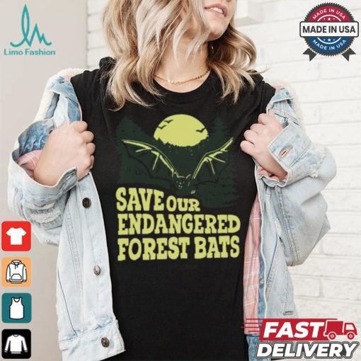 Save Our Endangered Forest Bats Mountaintrue T shirt