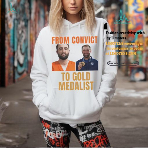 Scottie Scheffler From Convict to Gold Medal Olympic Champion shirt