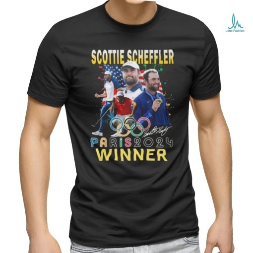 Scottie Scheffler Olympic Paris 2024 Winner T Shirt