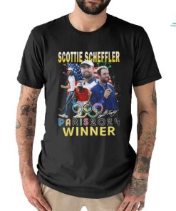 Scottie Scheffler Olympic Paris 2024 Winner T Shirt