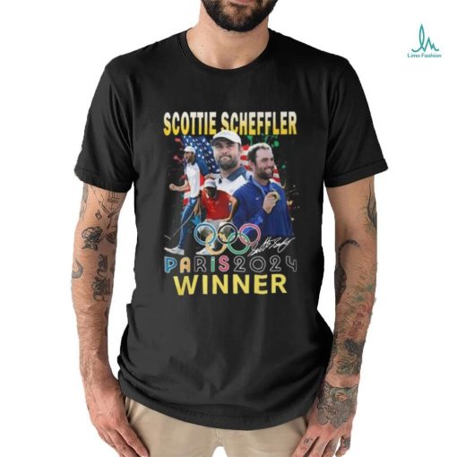 Scottie Scheffler Olympic Paris 2024 Winner T Shirt