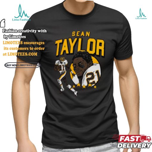 Sean Taylor Washington Commanders Homage Caricature Retired shirt