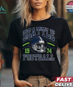 Seattle Football helmet established years T Shirt