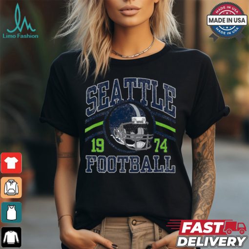 Seattle Football helmet established years T Shirt