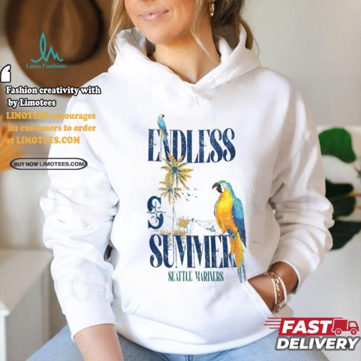 Seattle Mariners Margaritaville Endless Summer Parrot Graphic T Shirt