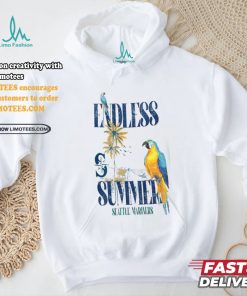 Seattle Mariners Margaritaville Endless Summer Parrot Graphic T Shirt