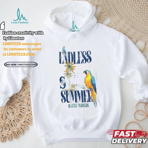 Seattle Mariners Margaritaville Endless Summer Parrot Graphic T Shirt