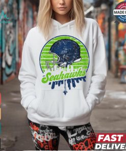 Seattle football team Skyline helmet T Shirt
