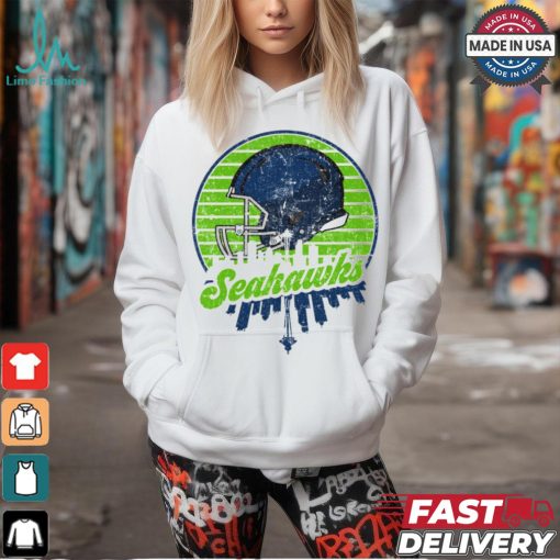Seattle football team Skyline helmet T Shirt