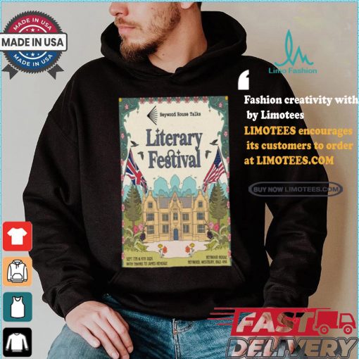 Sept 7 8 2024 Literary Festival Heywood House Wiltshire Art Prints Poster shirt