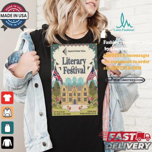 Sept 7 8 2024 Literary Festival Heywood House Wiltshire Art Prints Poster shirt