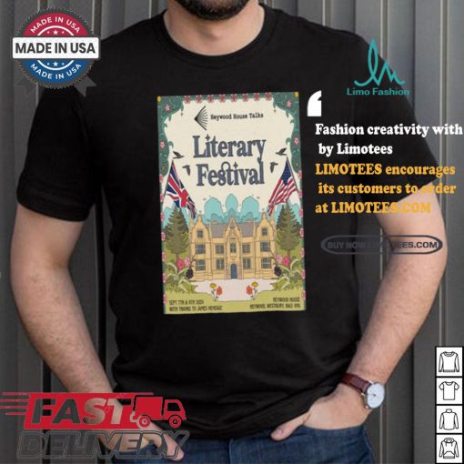 Sept 7 8 2024 Literary Festival Heywood House Wiltshire Art Prints Poster shirt