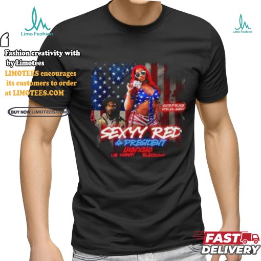 Sexyy Red 4 President Tour Shirt