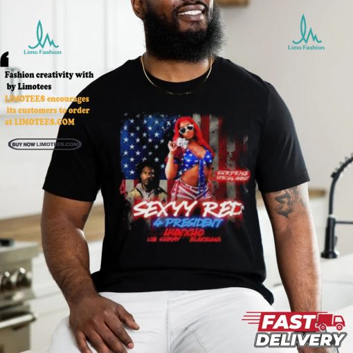 Sexyy Red 4 President Tour Shirt