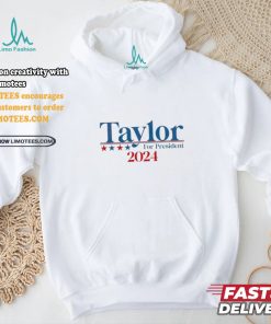 Sharon Osbourne Wearing Taylor For President 2024 shirt
